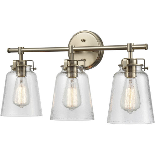 Amberose 3 Light 23 inch Modern Gold Vanity Light Wall Light